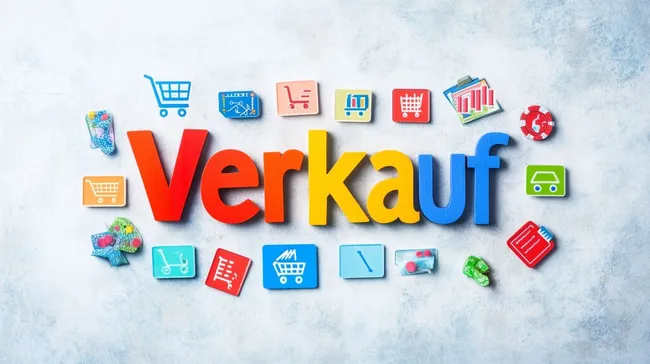 Symbole und Diagramme für den Verkaufsvertrieb