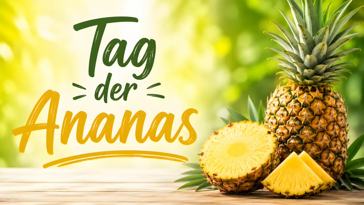 Tag der Ananas am 27. Juni
