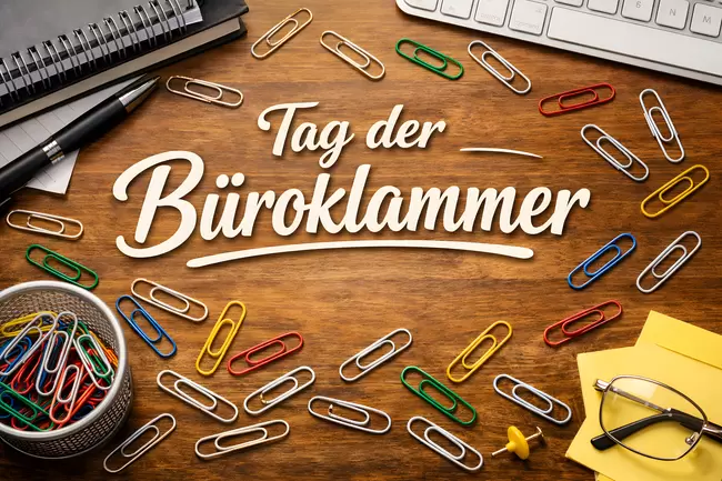 Tag der Büroklammer am 29. Mai