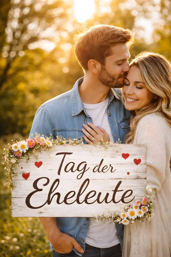 Tag der Eheleute am 26. Januar — Liebevolle Umarmung