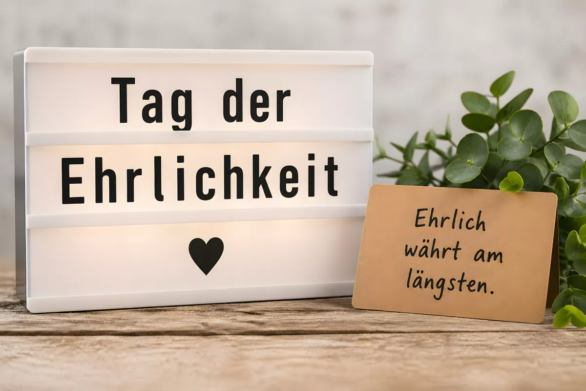 Tag der Ehrlichkeit am 30. April