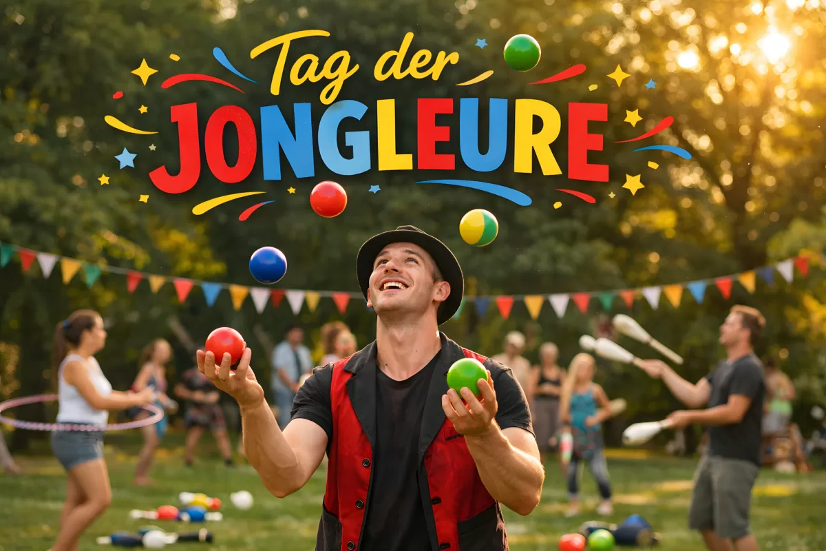 Tag der Jongleure am 18. April