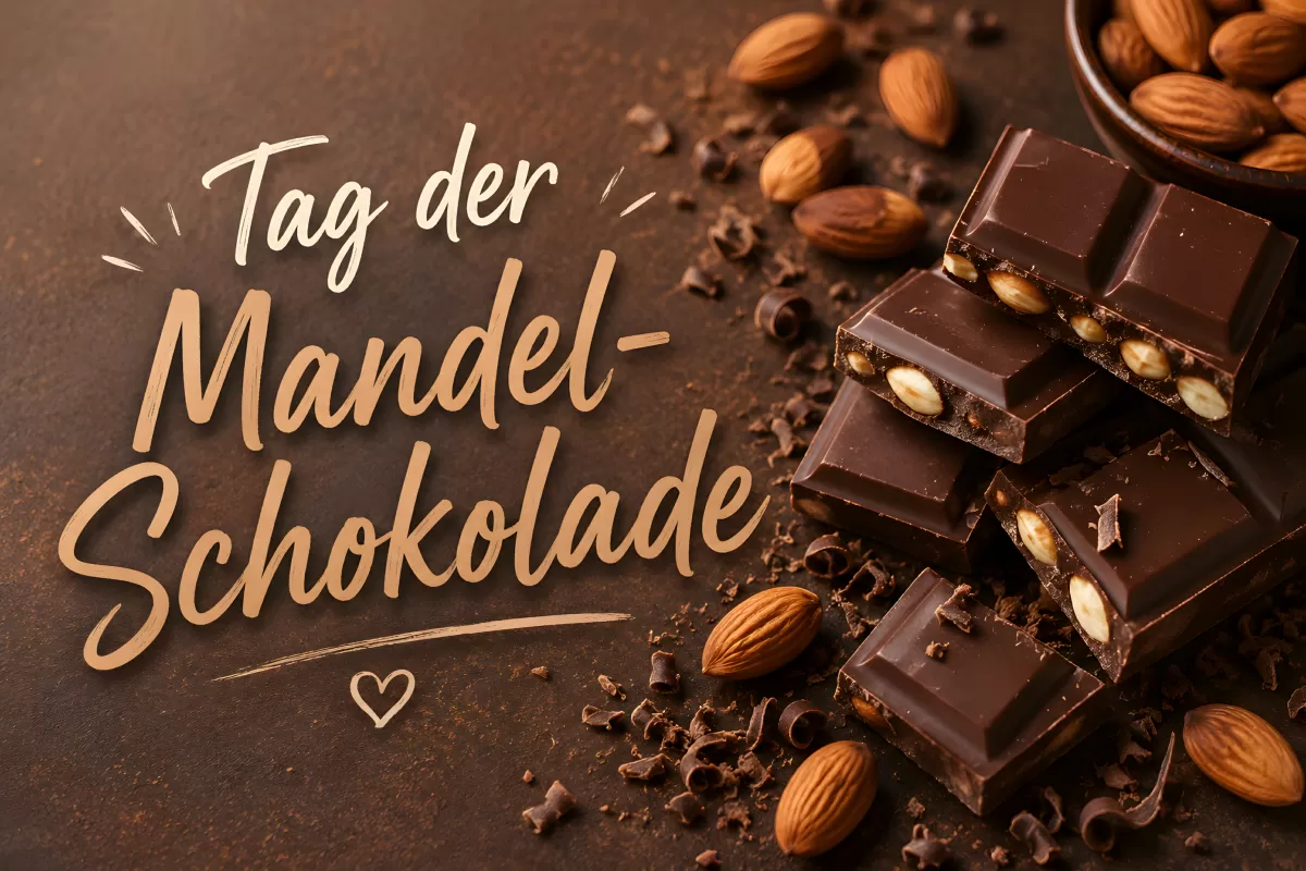 Tag der Mandelschokolade am 8. Juli