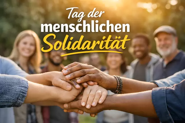 Tag der menschlichen Solidarität am 20. Dezember