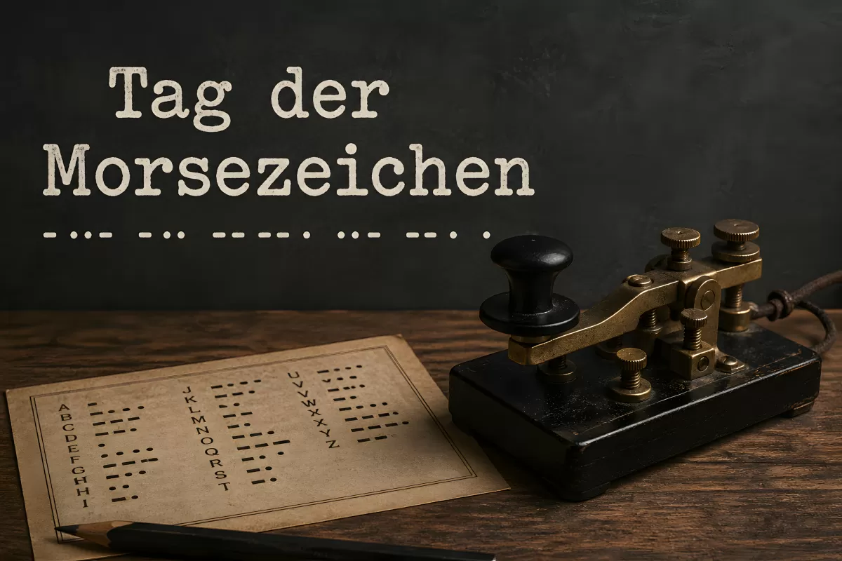 Tag der Morsezeichen am 27. April