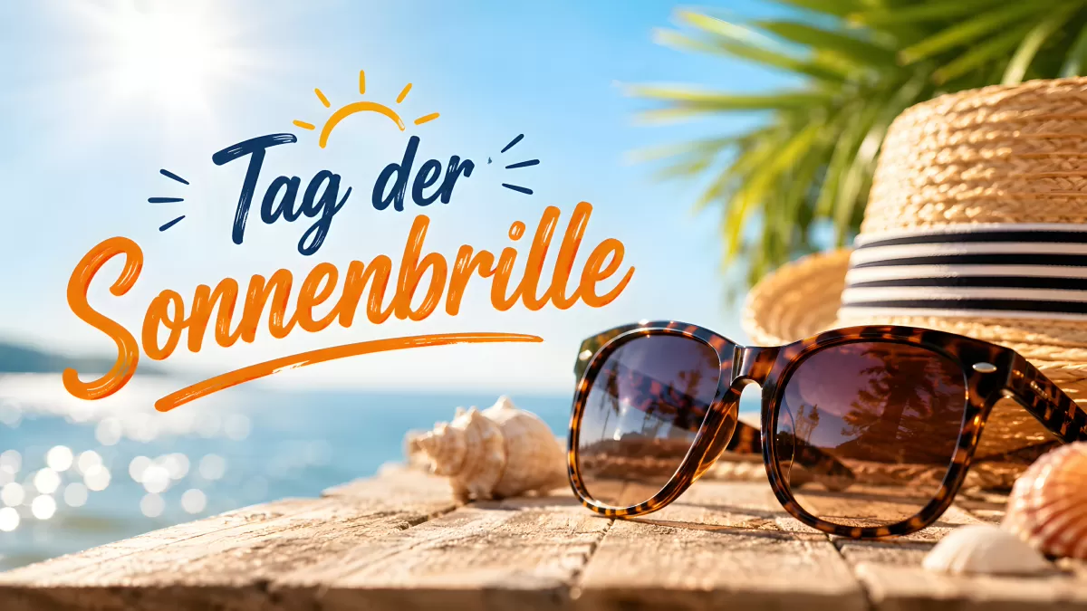 Tag der Sonnenbrille am 27. Juni
