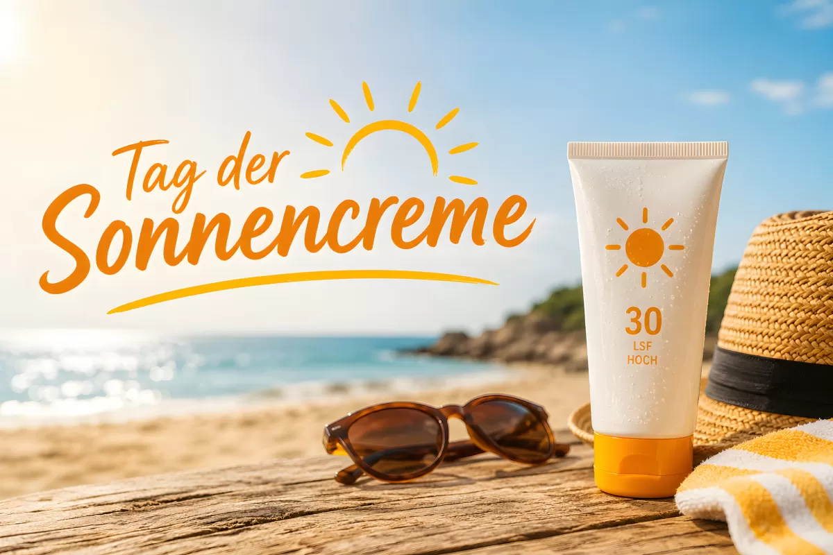 Tag der Sonnencreme am 27. Mai