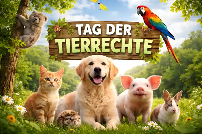 Tag der Tierrechte am 10. Dezember