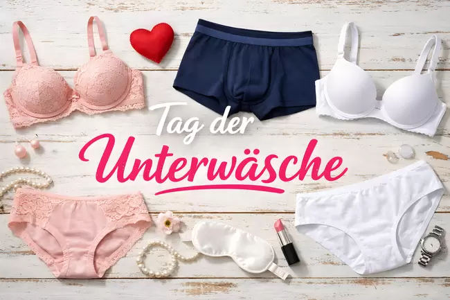 Tag der Unterwäsche am 5. August
