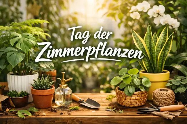 Tag der Zimmerpflanzen am 10. Januar