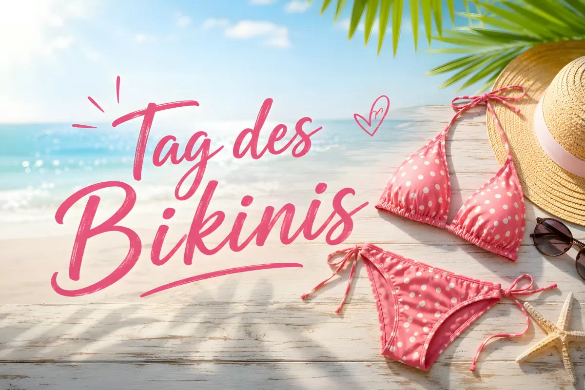 Tag des Bikinis am 5. Juli