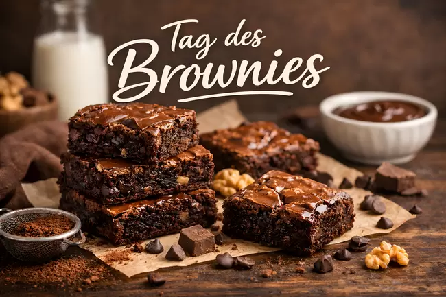 Tag des Brownies am 8. Dezember
