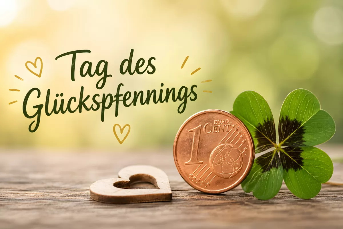 Tag des Glückspfennigs am 23. Mai 2026