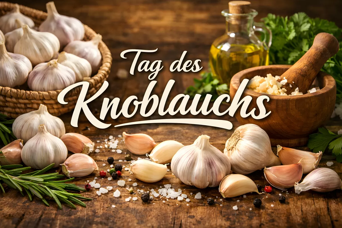 Tag des Knoblauchs am 19. April