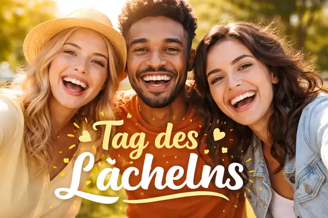 Welttag des Lächelns am 3. Oktober