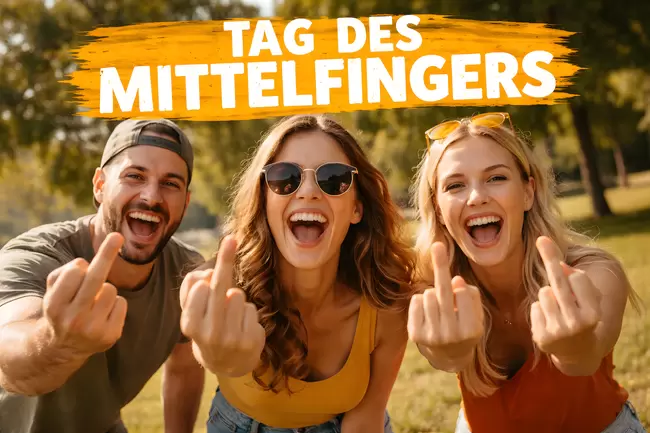 Tag des Mittelfingers am 1. August