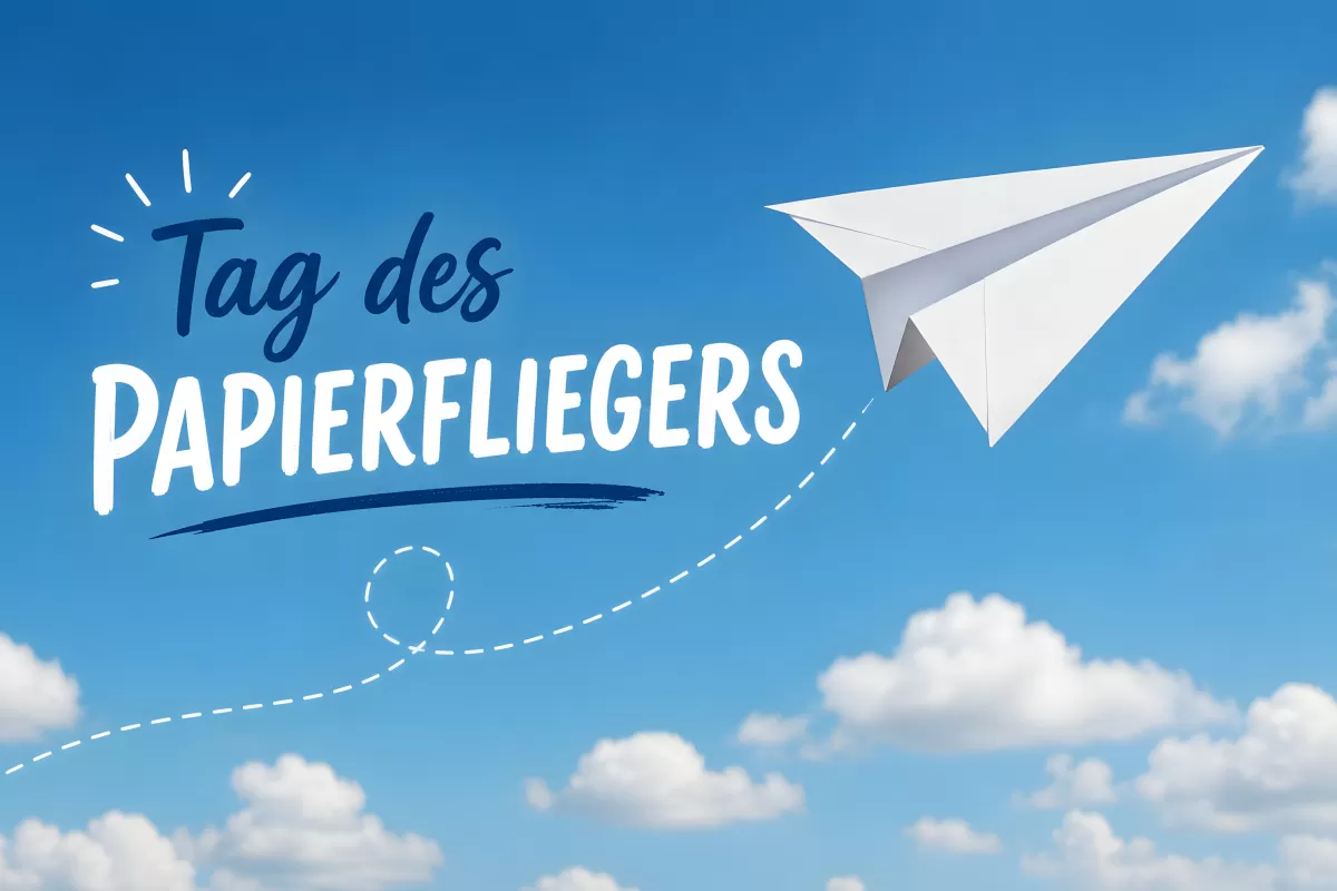 Tag des Papierfliegers am 26. Mai 2026