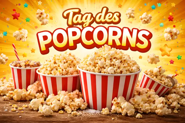 Tag des Popcorns am 19. Januar