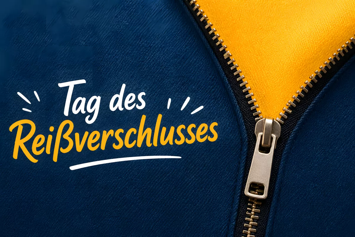 Tag des Reißverschlusses am 29. April