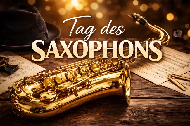 Tag des Saxophons am 6. November