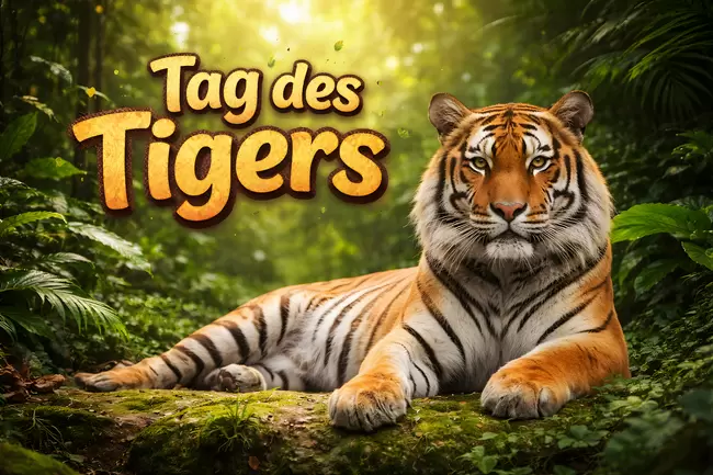 Internationaler Tag des Tigers am 29. Juli