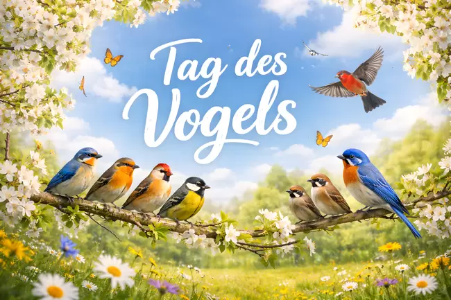 Tag des Vogels am 5. Januar