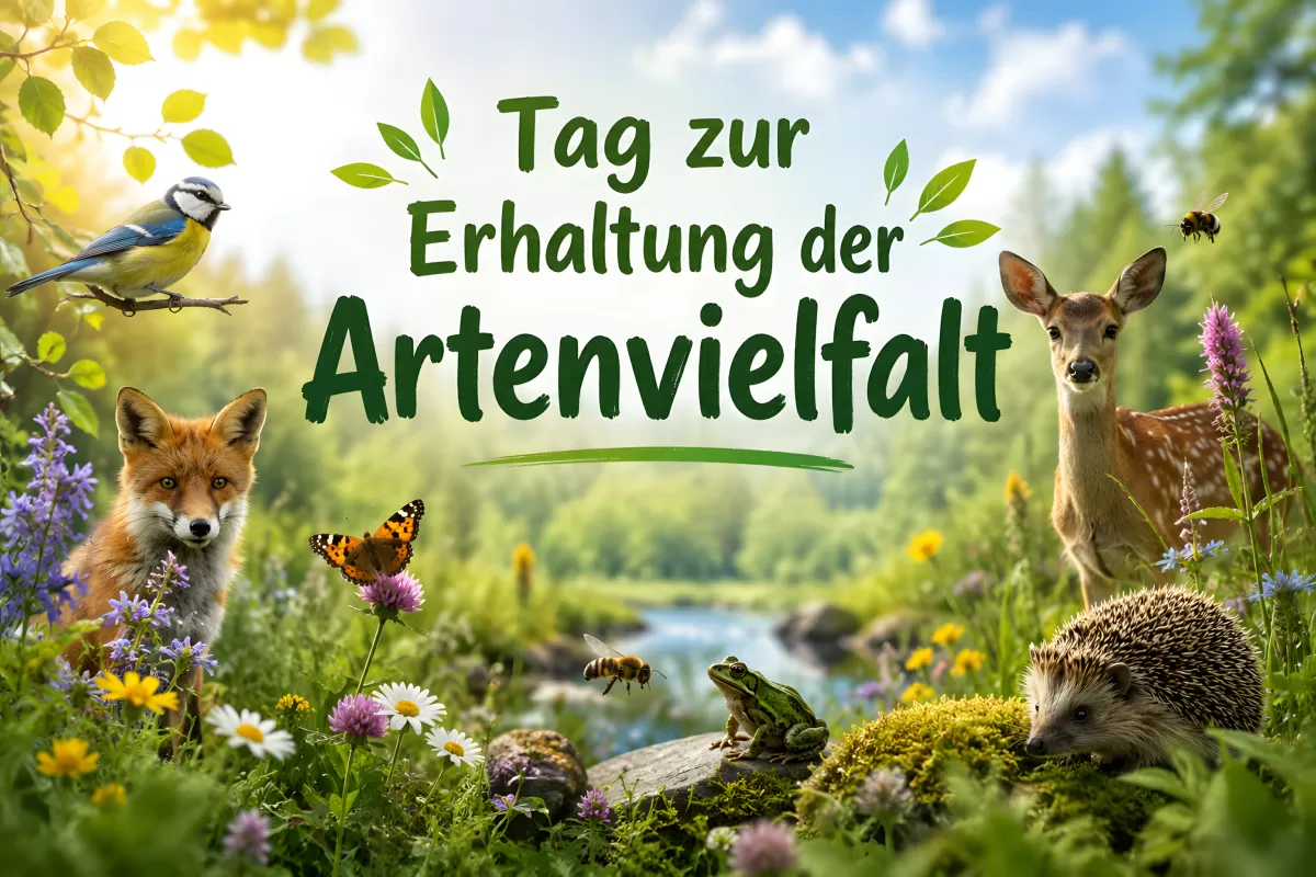 Tag zur Erhaltung der Artenvielfalt am 22. Mai