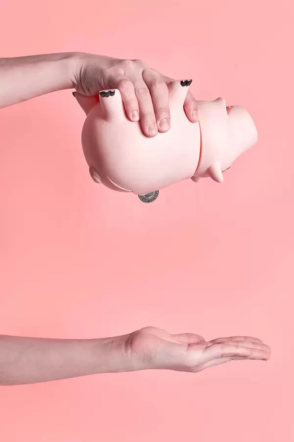 Taking the last coin from the piggy bank