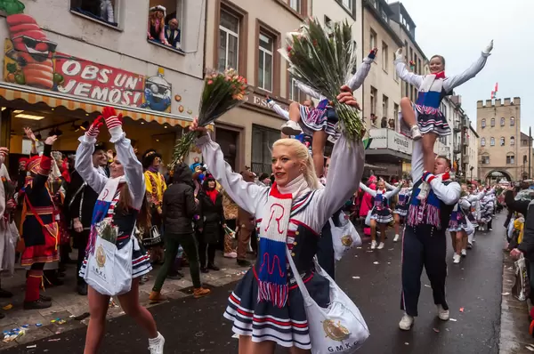 Tanzmariechen der Großen Mülheimer Karnevals Gesellschaft