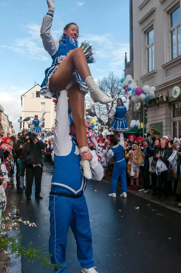 Tanzmariechen zu Karneval