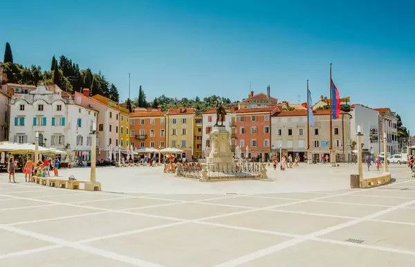 Tartini square in Piran