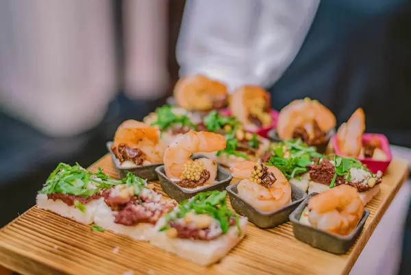 Tasty shrimp appetizer  Flip 2019