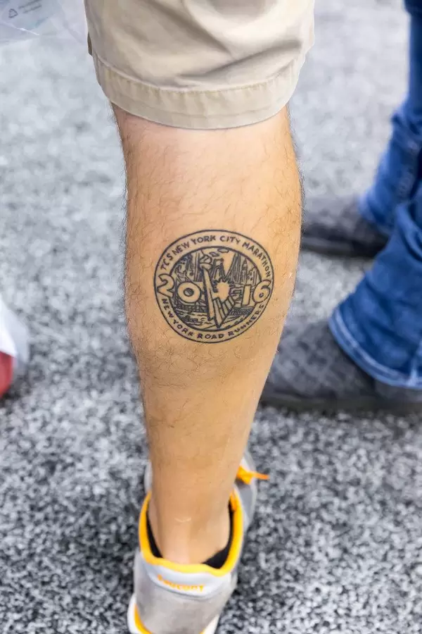 Tätowierung: TCS New York City Marathon 2016
