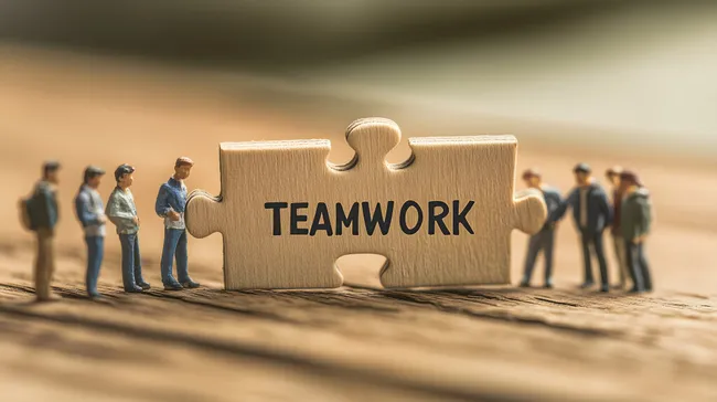 Teamarbeit und Zusammenarbeit im Fokus