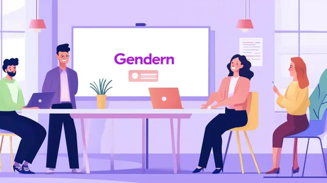 Teammeeting zur Diskussion über Gendergerechtigkeit