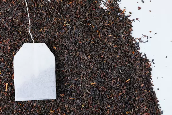 Teebeutel in der Nahaufnahme