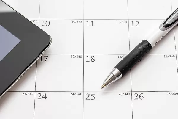 Terminplaner als Organizer im Bürowesen