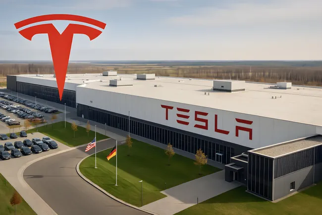 Tesla Gigafabrik in Grünheide (Brandenburg)