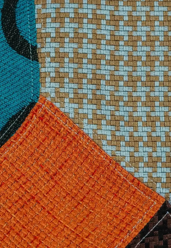 Textile Detail Of Chair