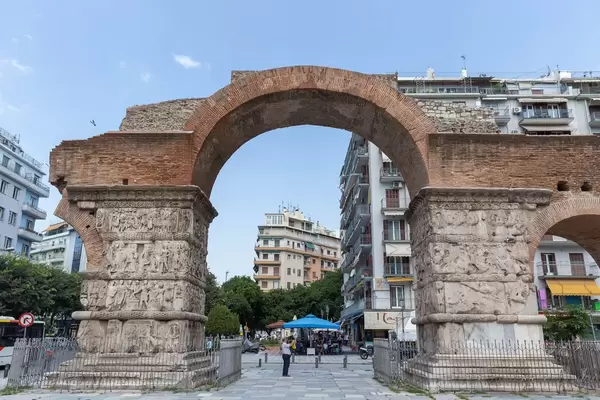 The Arch of Galerius in Thessaloniki