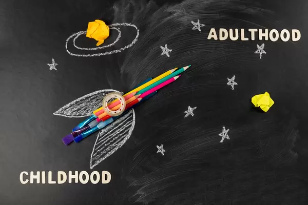 The concept of farewell to childhood and the beginning of adulthood