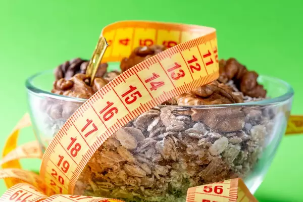 The concept of taking care of your health and figure