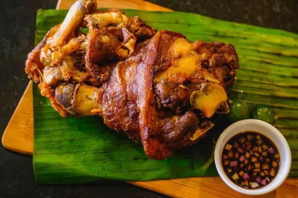 The Famous "Crispy Pata" Dish