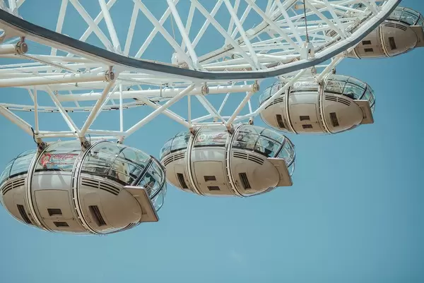 The London Eye Close Up