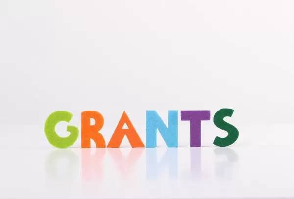 The word Grants on white background