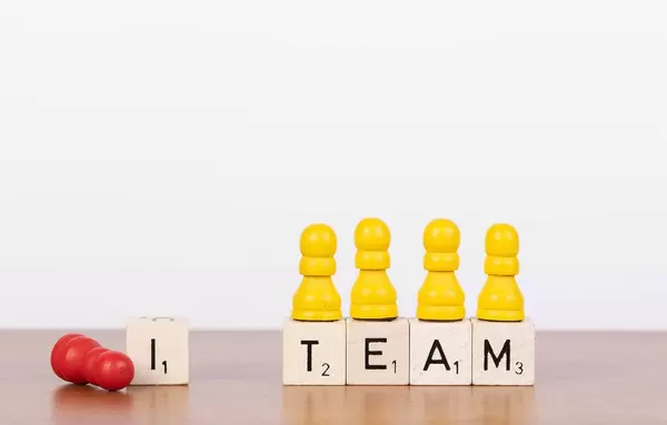 There is no I in teamwork