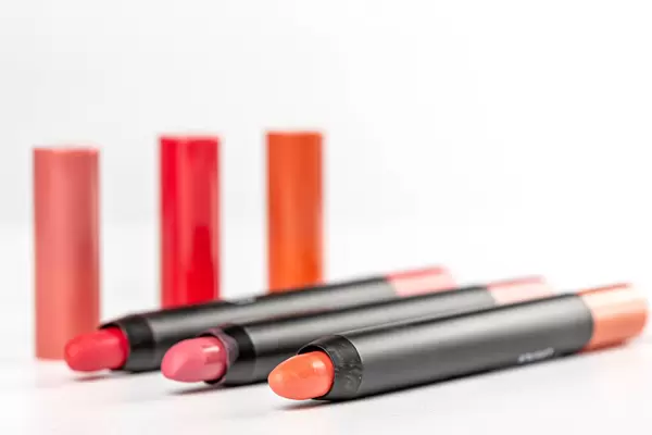 Three bright women matte lipsticks