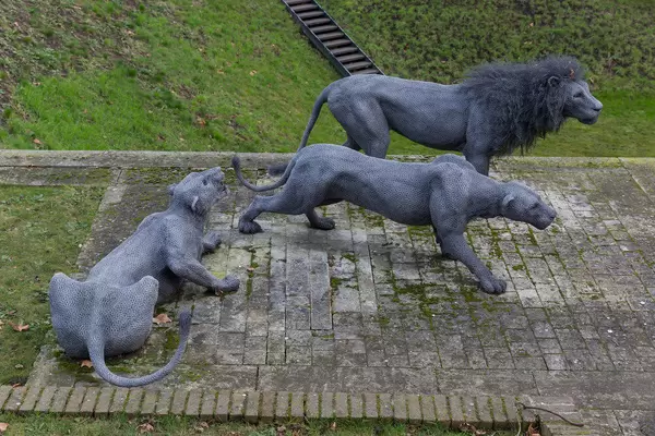 Three Lions at Tower of London