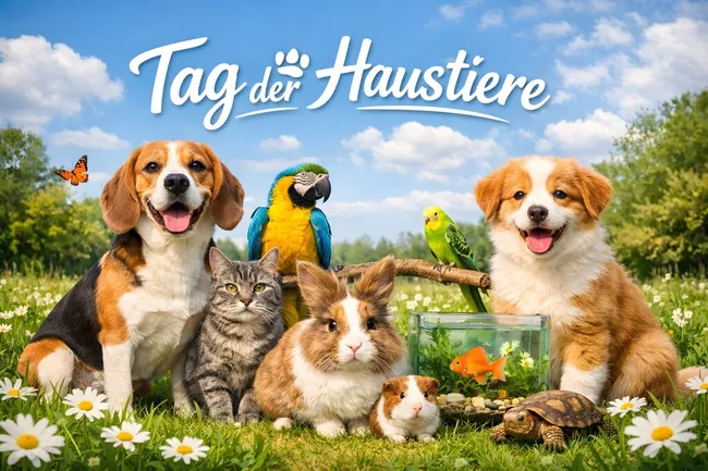 Tag der Haustiere am 11. April