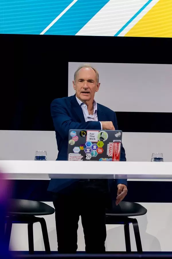 Tim Berners-Lee, Begründer des World Wide Web und Erfinder von HTML als Gast auf der Digital X